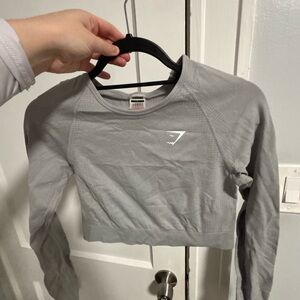 Gymshark Gray Crop Top